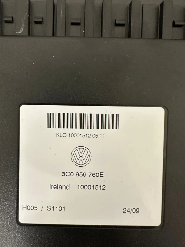 3C0959760E_ECU_CONTROLMODULE