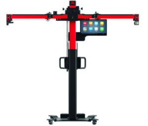 Autel MaxiSYS IA900WA FULL KIT - Hjulstilling og ADAS-kalibrering - Innfestning på dekk - Front 02